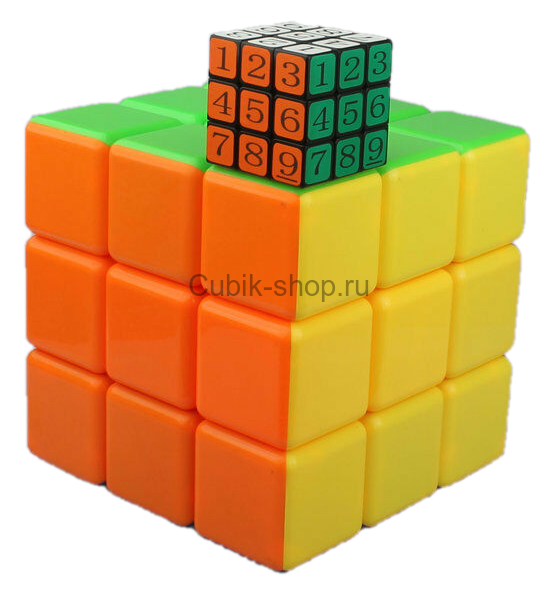 кубик Рубика Heshu 3x3x3 18cm