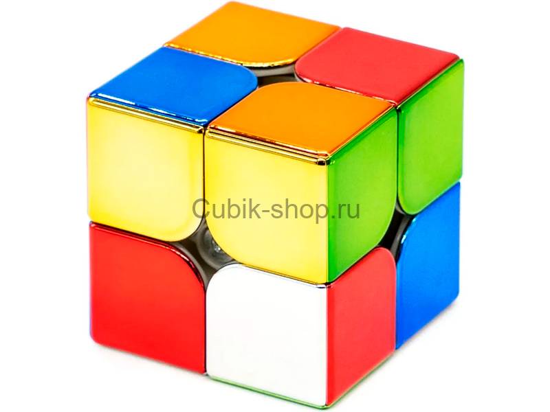 Кубик рубика 2x2x2 ShengShou Legend M Metallic 