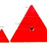 Большая головоломка Пирамидка QiYi MoFangGe Pyraminx QiMing Plus 27.5cm