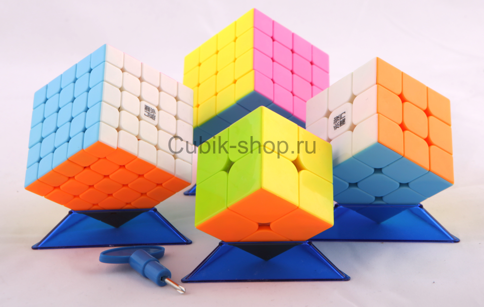 Кубики Рубика YJ 2x2x2-5x5x5 YuLong SET с сумочкой