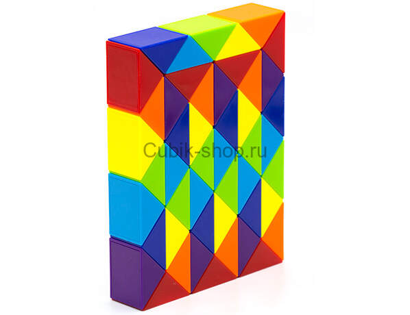 Змейка Рубика LanLan Rainbow (48 блоков)