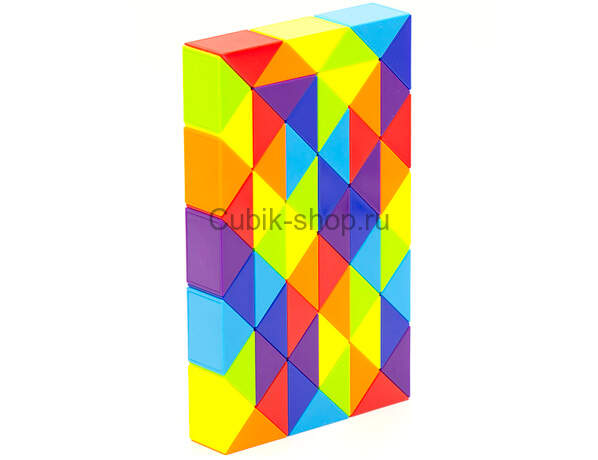 Змейка Рубика LanLan Rainbow (60 блоков)